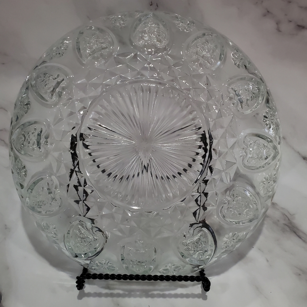 Large Glass Serving Platter - Picture 3 of 5